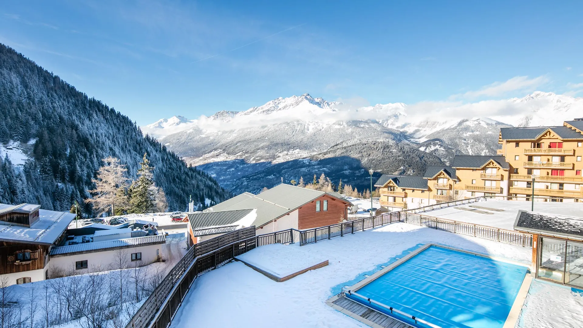 Vacanceole - Residence La Turra Valfrejus Lägenhetshotell