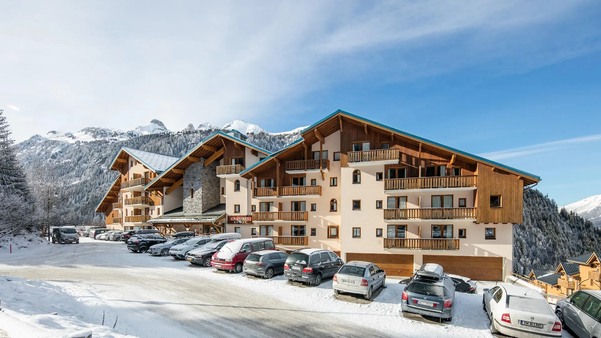 *** Lägenhetshotell Vacanceole - Residence La Turra Valfrejus Frankrike