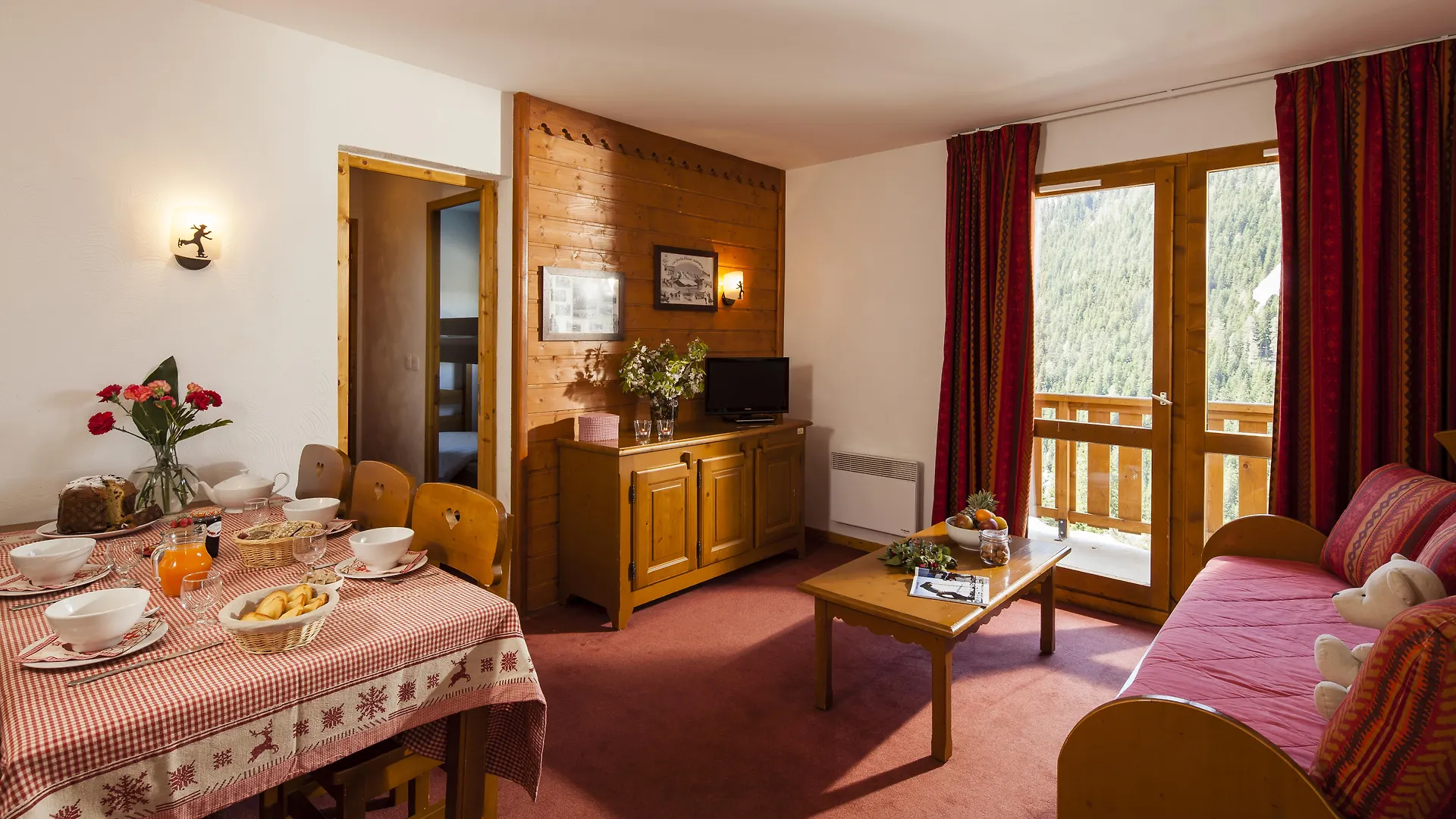 *** Lägenhetshotell Vacanceole - Residence La Turra Valfrejus Frankrike